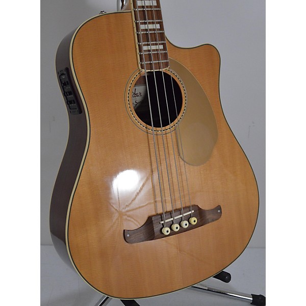 Used Fender Kingman Acoustic Electric Bass Acoustic Bass Guitar