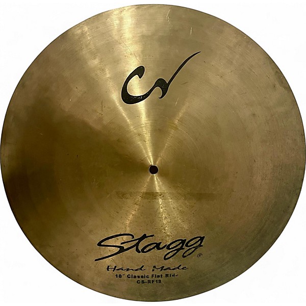 Used Stagg 18in classic flat ride Cymbal,New Products : American Fashion Style Bags On Sale