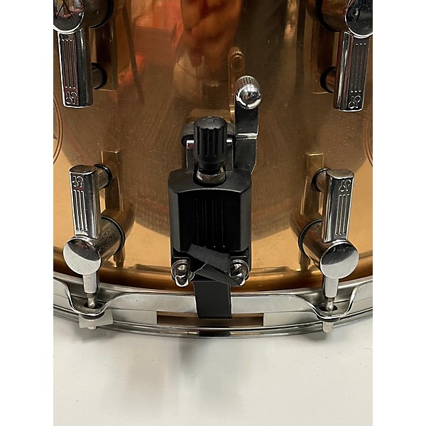 Used SONOR Used SONOR 8X14 DANNY CAREY SIGNATURE SNARE Drum BRONZE