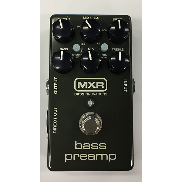 Used MXR M81 Bass Preamp Bass Effect Pedal