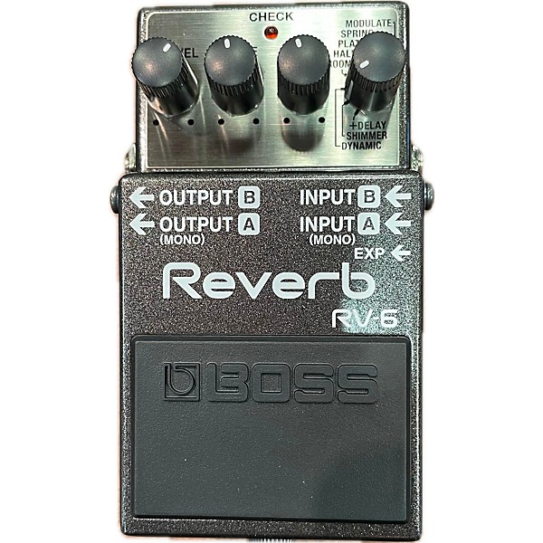 Used BOSS RV6 Digital Reverb Effect Pedal