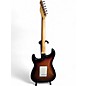 Vintage 1980s S&T Custom Double Cut 3 Color Sunburst Solid Body Electric Guitar