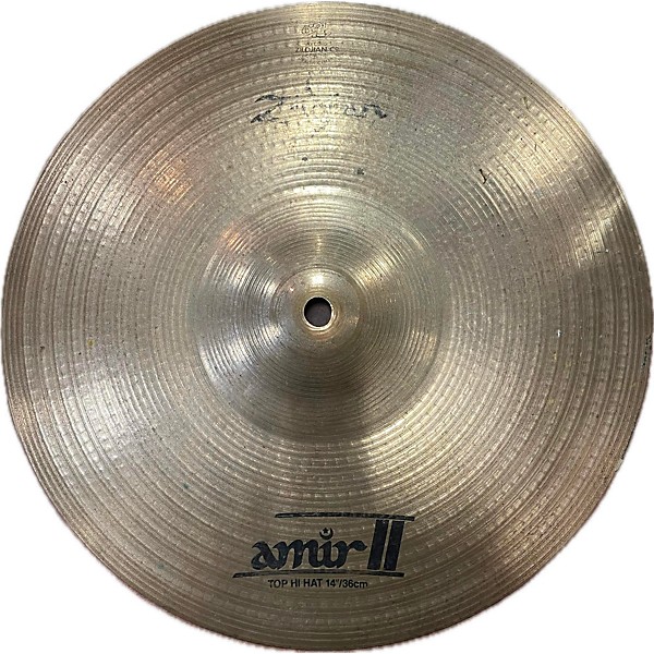 Used Zildjian AMIR 2 HI HAT PAIR Cymbal