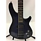 Used Used Schecter Guitar Research Omen Extreme 4 String See Thru Blue Burst Electric Bass Guitar