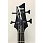 Used Used Schecter Guitar Research Omen Extreme 4 String See Thru Blue Burst Electric Bass Guitar