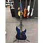 Used Schecter Guitar Research REAPER 6 FR S ELITE Blue Solid Body Electric Guitar thumbnail