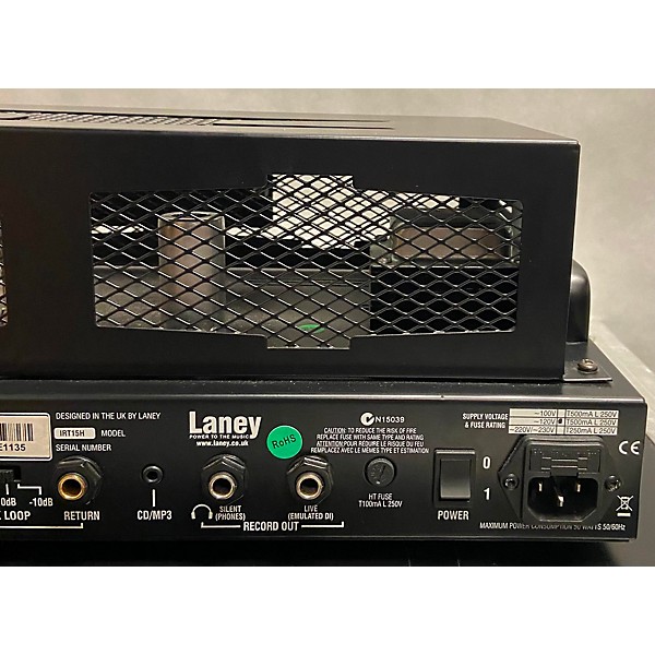 Used Laney Irt15h Tube Guitar Amp Head