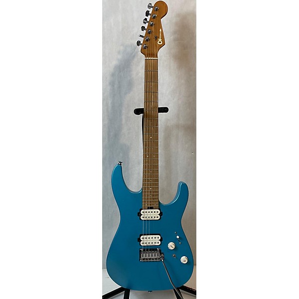 Used Charvel Used Charvel Pro Mod San Dimas HH HT Matte Blue Solid Body Electric Guitar