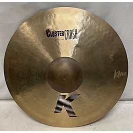 Used Zildjian Used Zildjian 20in K Cluster Crash Cymbal