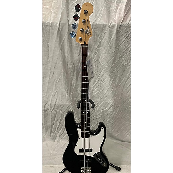 Used Fender Used Fender Standard Jazz Bass Black Electric Bass Guitar