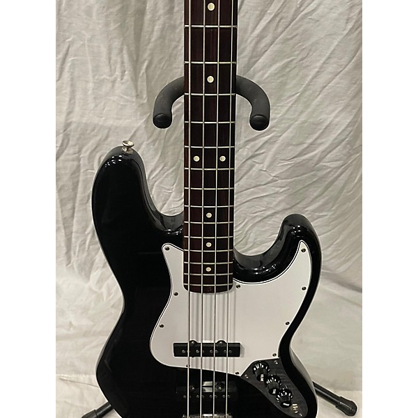 Used Fender Used Fender Standard Jazz Bass Black Electric Bass Guitar