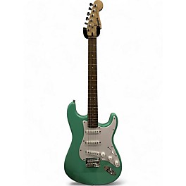 Used Squier Used Squier Bullet Stratocaster Surf Green Solid Body Electric Guitar