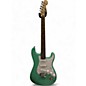 Used Squier Used Squier Bullet Stratocaster Surf Green Solid Body Electric Guitar thumbnail