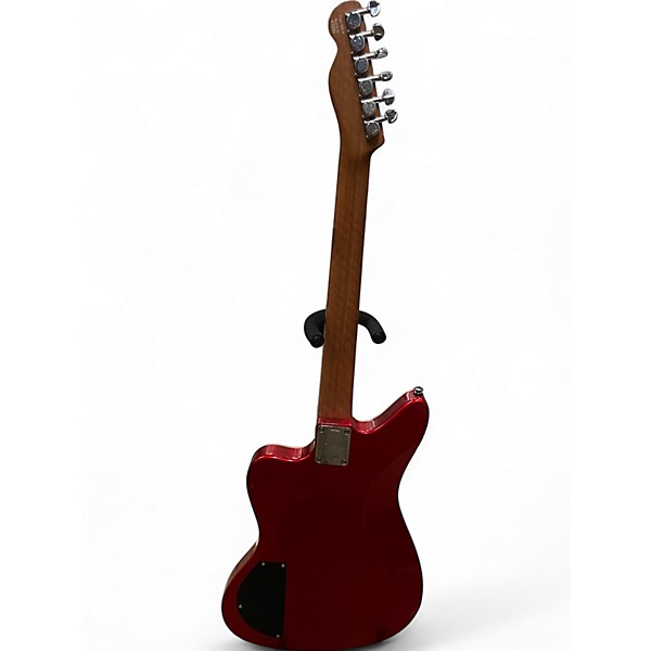 Used Pure Salem Mendiola Red Solid Body Electric Guitar