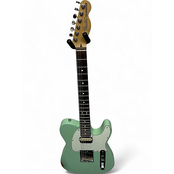 Used Fender Used Fender American Performer Telecaster Surf Green Solid Body Electric Guitar