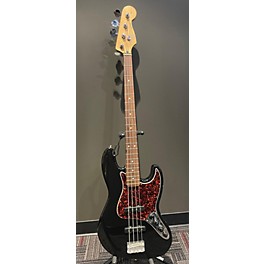 Used Fender Used Fender Deluxe Active Jazz Bass Black Electric Bass Guitar