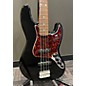 Used Fender Used Fender Deluxe Active Jazz Bass Black Electric Bass Guitar