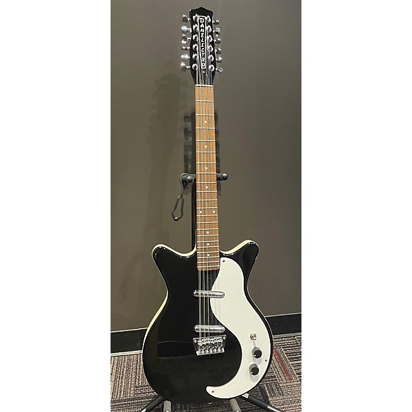 Used Danelectro Used Danelectro 59DC 12 String Black Solid Body Electric Guitar