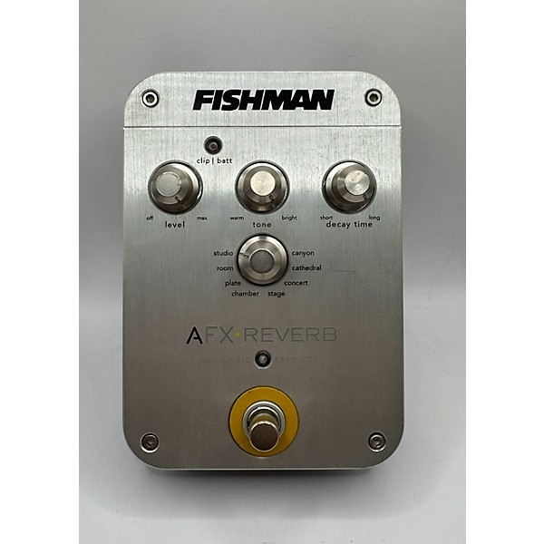 Used Fishman AFX Reverb Effect Pedal