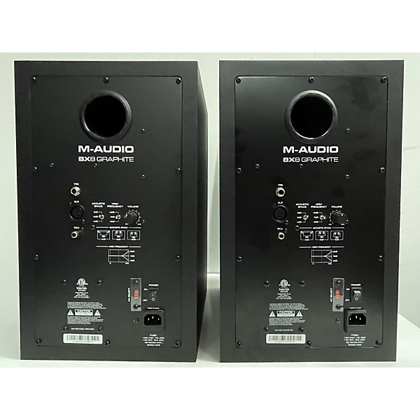 Used M-Audio Used M-Audio BX8 GRAPHITE PAIR Powered Monitor