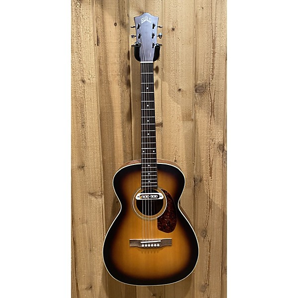 Used Guild Used Guild M240E Troubador Sunburst Acoustic Electric Guitar