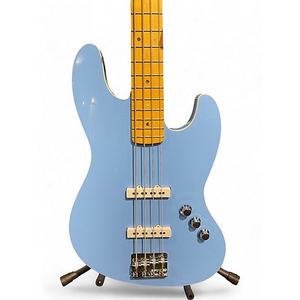 Used Fender Used Fender Aerodyne 4-String Jazz Bass SPL LT BLUE Electric Bass Guitar