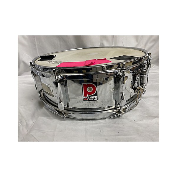 Used Premier Used Premier 14X5  Steel Snare Drum Drum Chrome