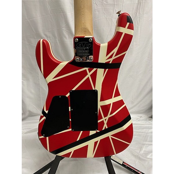 Used EVH Used EVH Striped Series 5150 Red Solid Body Electric Guitar