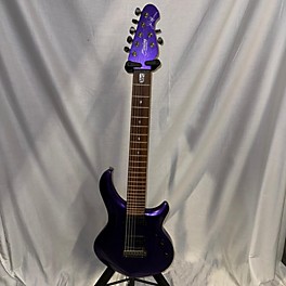 Used Sterling by Music Man Used Sterling By Music Man Majesty 7 Metallic Purple Solid Body Electric Guitar