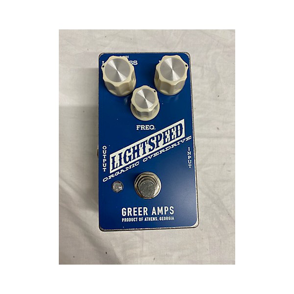 Used Greer Amplification Used Greer Amplification LIGHTSPEED Effect Pedal