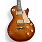 Used Cort sINGLE cUT FLAMED ICED TEA BURST Solid Body Electric Guitar