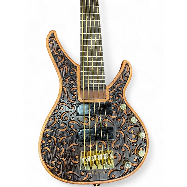Used Cary Long Guitars Sauron Jeremy Pence signature Wenge/Mahogany Electric Bass Guitar