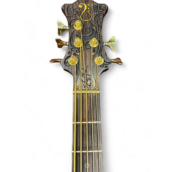 Used Cary Long Guitars Sauron Jeremy Pence signature Wenge/Mahogany Electric Bass Guitar