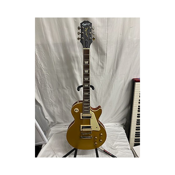 Used Epiphone Used Epiphone Les Paul Traditional Pro IV Gold Solid Body Electric Guitar