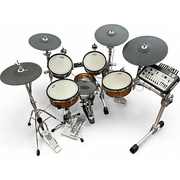 Used Yamaha Used Yamaha DTX10K TCS Heads Electric Drum Set