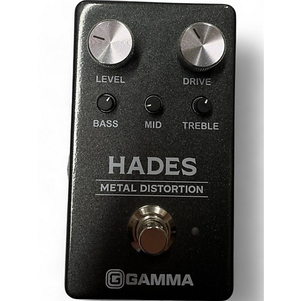 Used GAMMA Hades Metal Distortion Effect Pedal