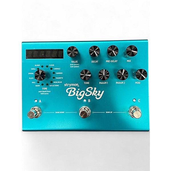 Used Strymon Bigsky Reverb Effect Pedal