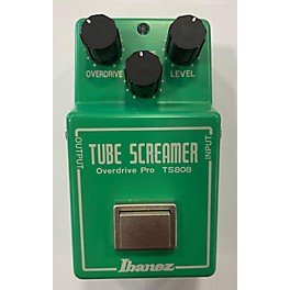 Used Ibanez Used Ibanez TS808 Reissue Tube Screamer Distortion Effect Pedal