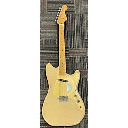 Vintage Fender Vintage 1958 Fender Musicmaster Desert Sand Solid Body Electric Guitar