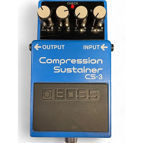 Used BOSS CS3 Compressor Sustainer Effect Pedal