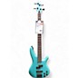 Used 1990s Ibanez Soundgear Teal Electric Bass Guitar thumbnail