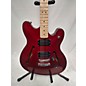 Used Squier Used 2021 Squier Affinity Series Starcaster Hollow Candy Apple Red Hollow Body Electric Guitar