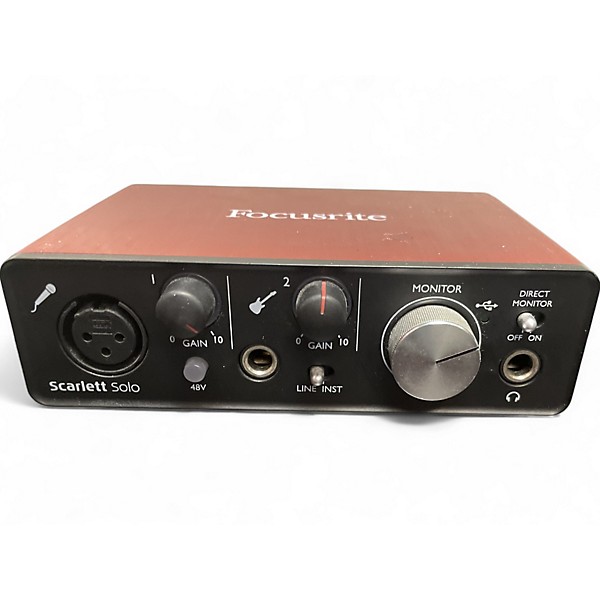 Used Focusrite Used Focusrite Scarlett Solo Gen 3 Audio Interface