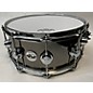 Used DW Used DW 14X6.5 Collector's Series Black Nickel Over Brass Snare Drum 6.5x14 Drum Black thumbnail