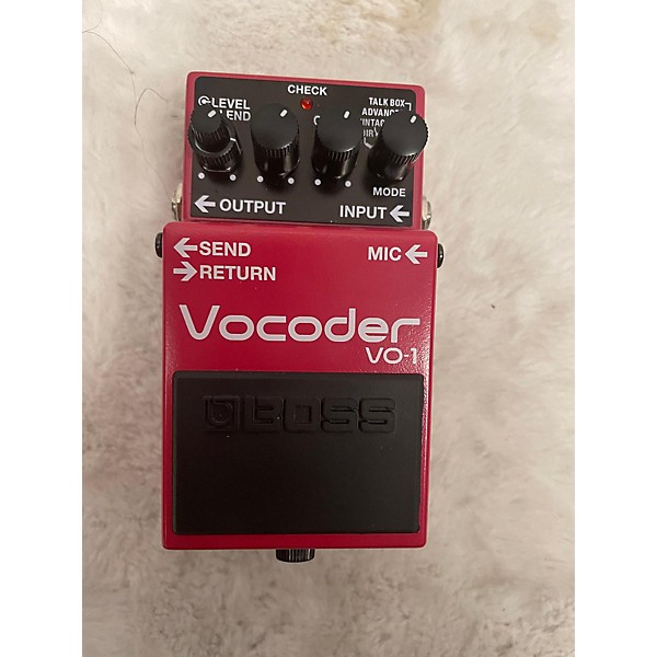 Used BOSS VO-1 Vocoder Vocal Processor