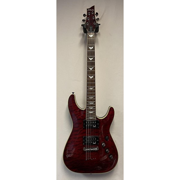 Used Used Schecter Guitar Research Omen Extreme 6 Red Solid Body Electric Guitar