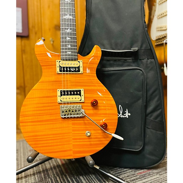 Used PRS Used PRS Carlos Santana Signature SE Santana Yellow Solid Body Electric Guitar