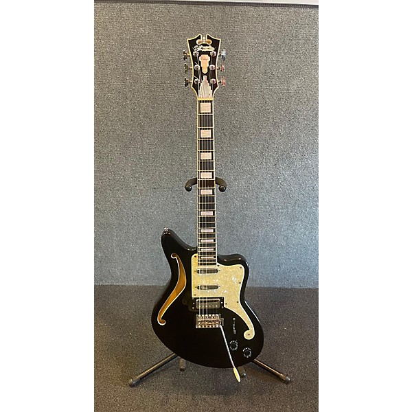 Used D'Angelico Used D'Angelico Premier Series Bedford SH Limited-Edition Black Flake Hollow Body Electric Guitar