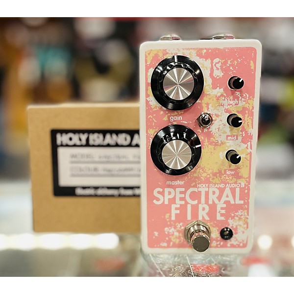 Used Holy Island Audio Used HOLY ISLAND AUDIO SPECTRAL FIRE OVERDRIVE/DISTORTION Effect Pedal