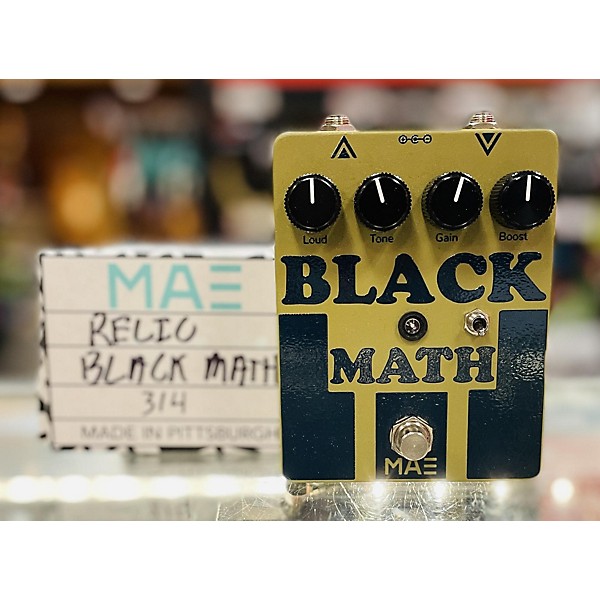 Used Mask Audio Electronics Used MASK AUDIO ELECTRONICS BLACK MATH FUZZ PEDAL Effect Pedal